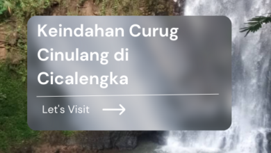 Keindahan Curug Cinulang di Cicalengka