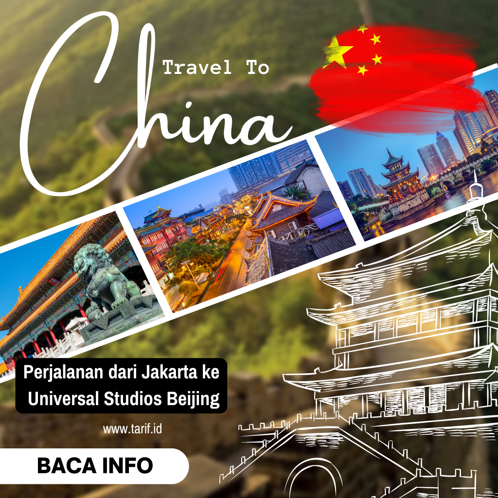 Perjalanan dari Jakarta ke Universal Studios Beijing