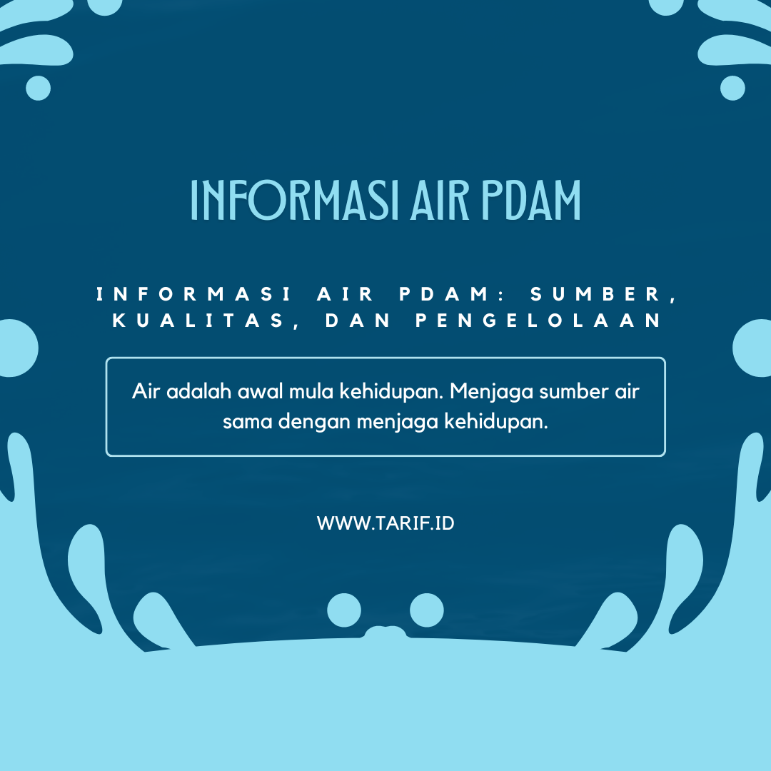 Informasi Air PDAM